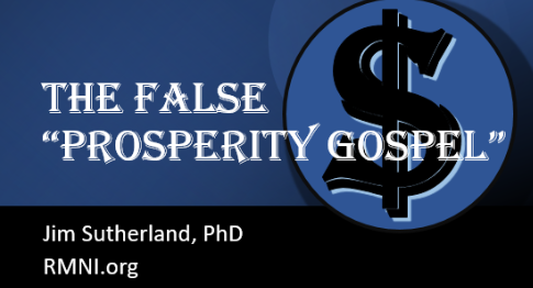 The False Prosperity Gospel Slide Deck posted