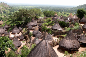 Huts in SSundan