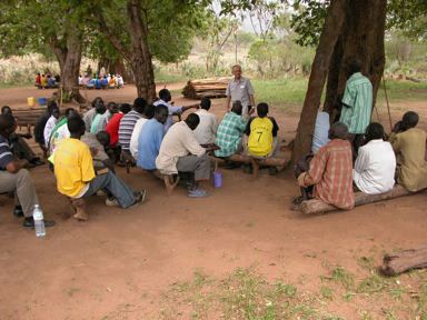 Teaching in S. Sudan, 2010